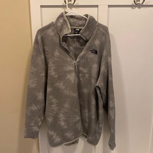 men’s north face quarter zip fleece
